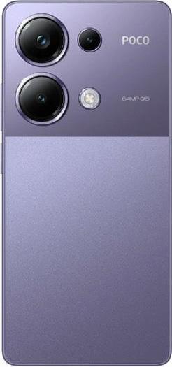 Actual product image Xiaomi Poco M6 Pro (512 GB, Purple, 6.67", Hybrid Dual SIM, 4G)