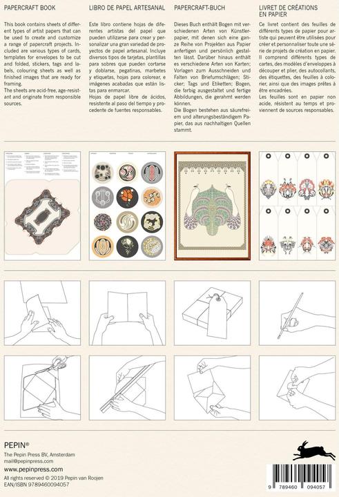 Image du produit Papier à motifs Papercraft Book 60 pages (21 x 30 cm)