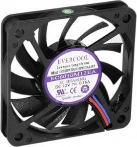Image du produit Exertis Connect Ventilateur 60 x 60 x 10 mm, palier lisse (60 mm)