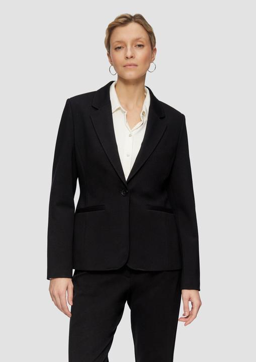 Productafbeelding S.Oliver Indoor-Blazer Taillierter Blazer mit Reverskragen (38)