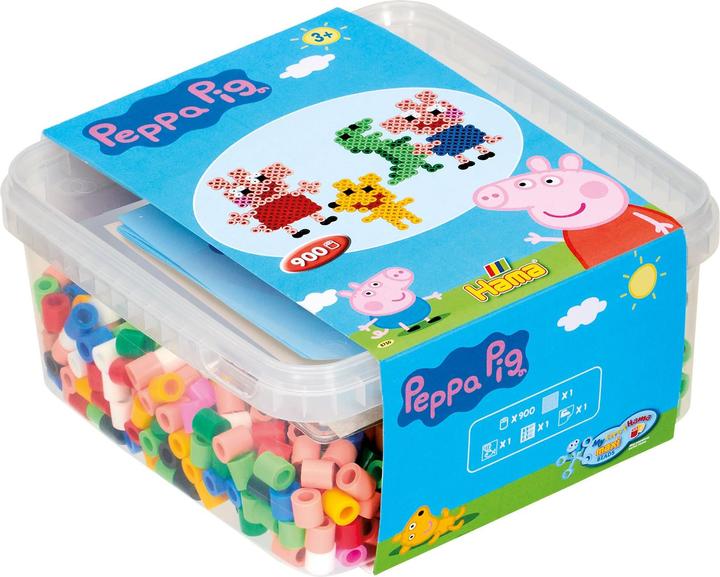 Hama Perlen Maxi boîte à perles Peppa