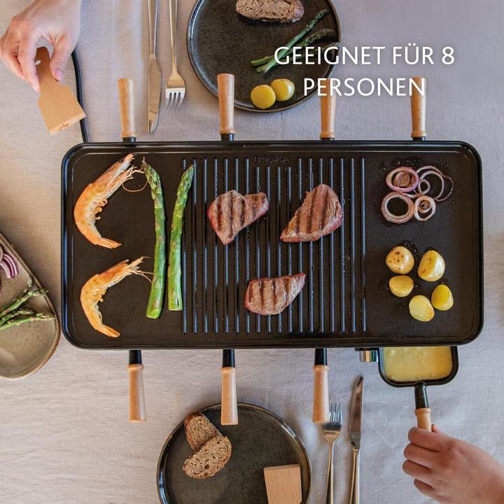 Produktbild Boska Party Raclette für 8 Personen 53.4x26cm H14.5cm Buche