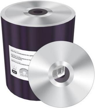 Produktbild MediaRange DVD+R 8x Double Layer Shrink (100 x)