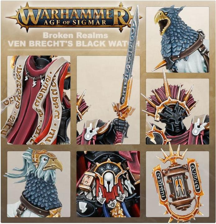 Image du produit Games Workshop Les royaumes brisés : Keiser Ven Brecht - La montre noire de Ven Brecht (Matières plastiques)