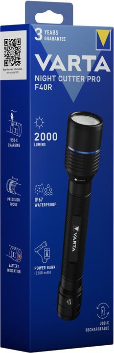 Produktbild Varta Night Cutter Pro F40R (23.35 cm, 2000 lm)