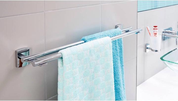 Immagine prodotto tesa Barra porta asciugamani da bagno KLAAM a due bracci