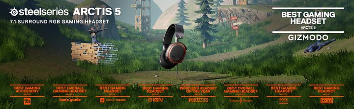 Image du produit SteelSeries Arctis 5 (RGB) (Filaire)
