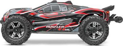 Immagine prodotto Traxxas Rustler 4x4 Vxl HD senza batteria e caricabatterie (RTR pronto all'uso)