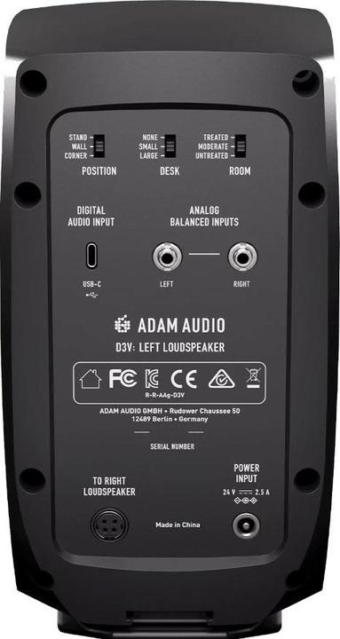 Productafbeelding Adam Audio D3V (Actief, Paar, 2x 70 W)