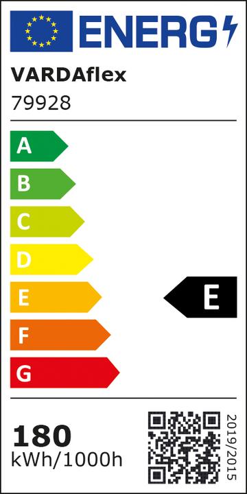 Energy Label Rutec 79928 extendable up to 45m (Neutral White, 4500 cm)