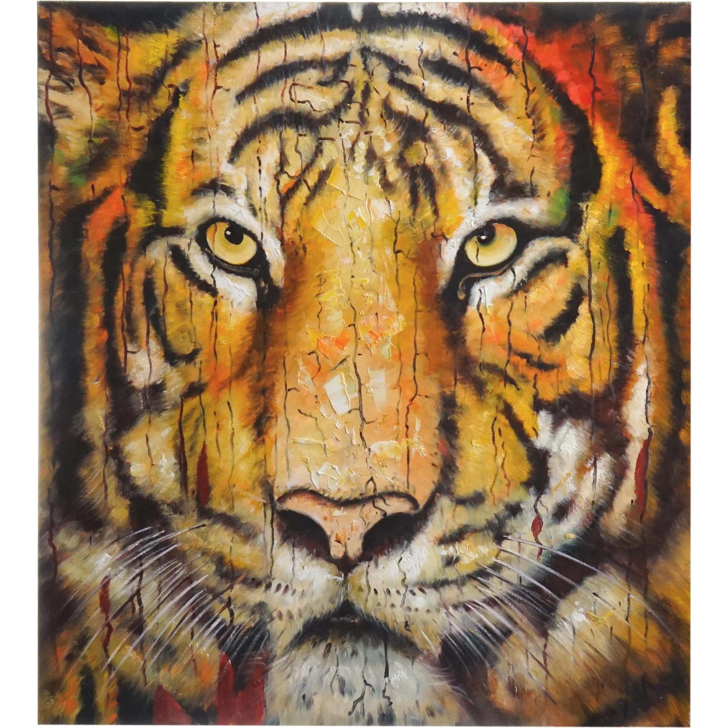 Thumbnail - MCW, Bilder, Wandbild Tiger (100 x 90 x 3. 5 cm)