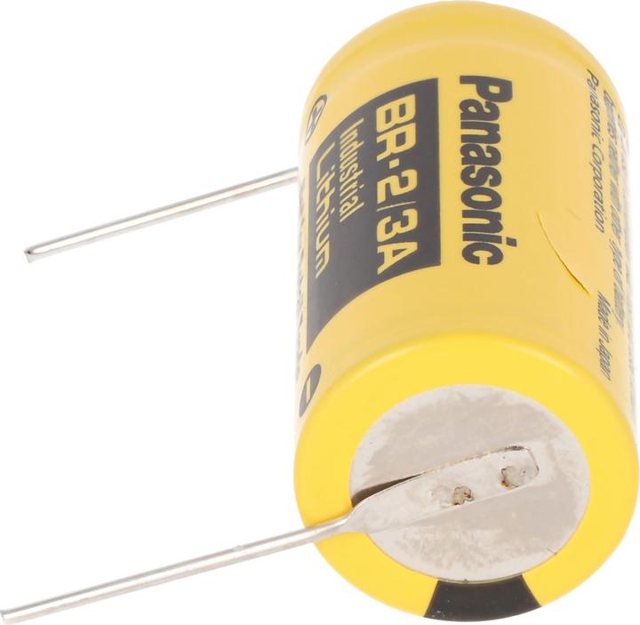 Produktbild Panasonic Batterie BR-2/3A mit Lötpaddel zum Einlöten (1 Stk., Gerätespezifisch, 1200 mAh)