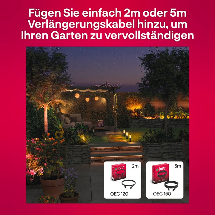 Produktbild Innr Smart Outdoor Flex (RGBW, 200 cm, Outdoor)