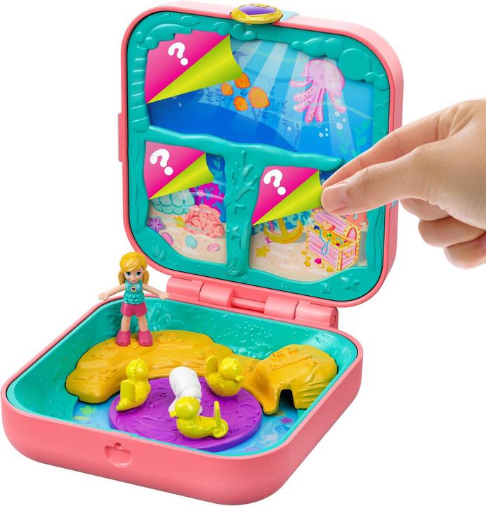 Produktbild Polly Pocket Verborgene Schätze Meerjungfrauenbucht