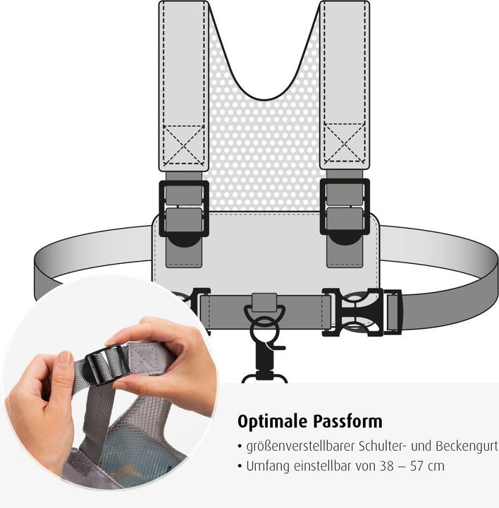 Actual product image Reer Running and protective harness for children TravelKidGo