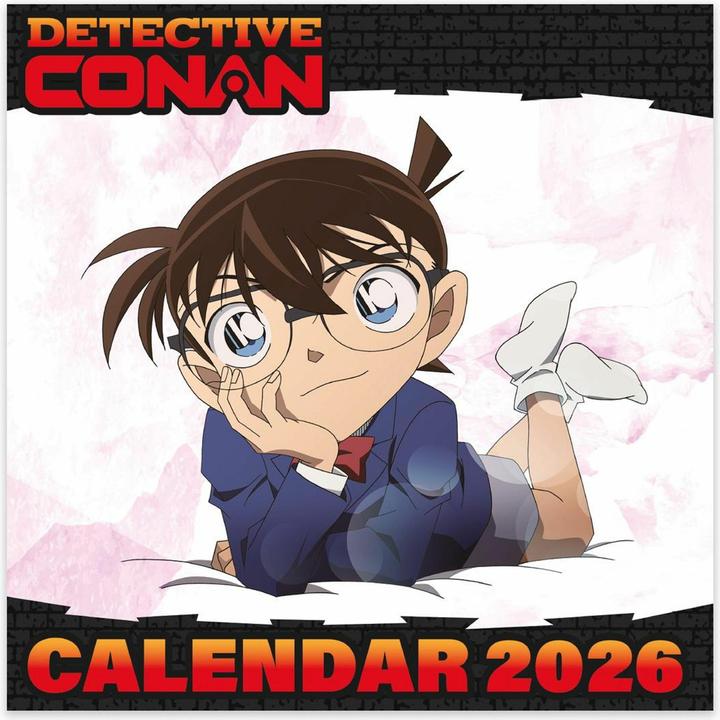 Wandkalender 2026 - Detective Conan (300 mm x 300 mm)