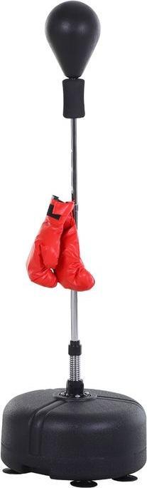 Schwarz (Punchingball) + Rot (Handschuhe)
