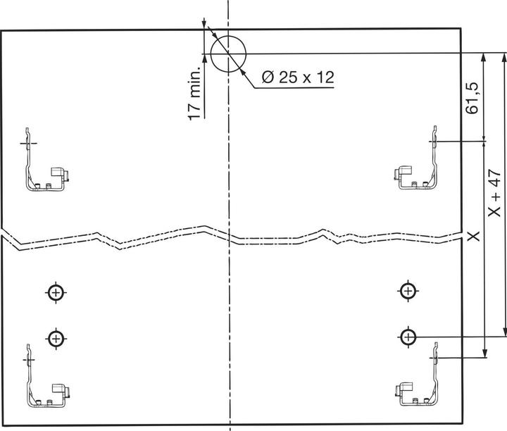 Actual product image Blum Griff für Innenschubkasten