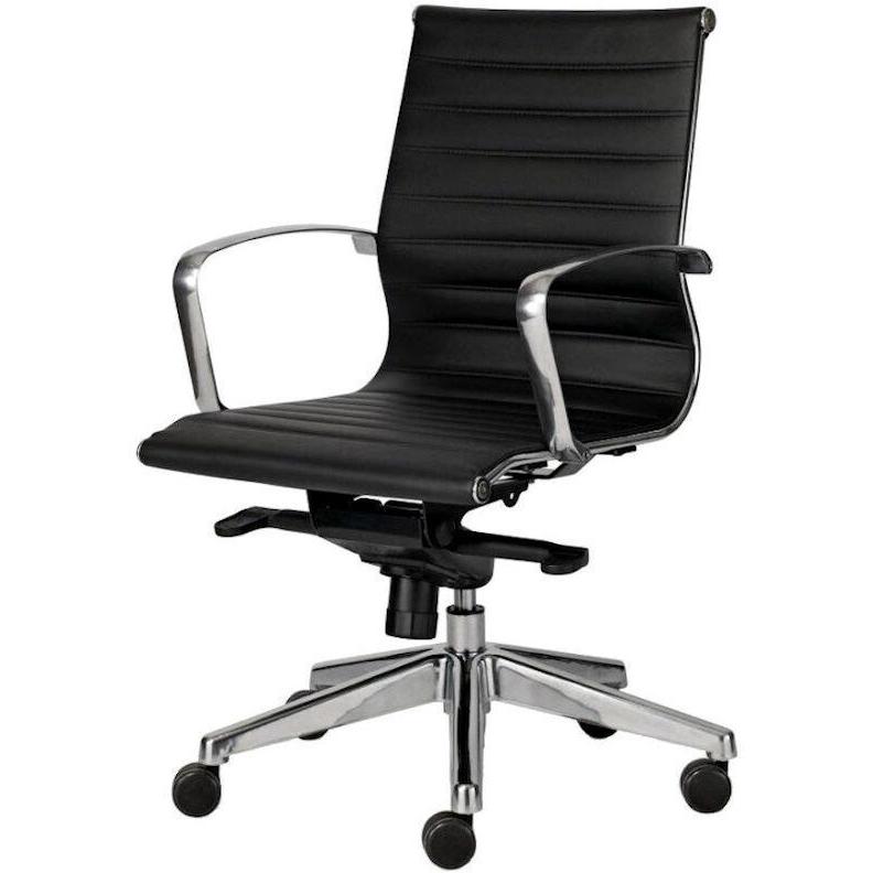 Toplux, Sedia da ufficio, Sitio Deluxe Medium Office Chair, black (46 - 52 cm)