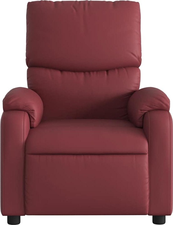 Produktbild VidaXL Massagesessel Weinrot Kunstleder,Farbe: Weinrot,Material