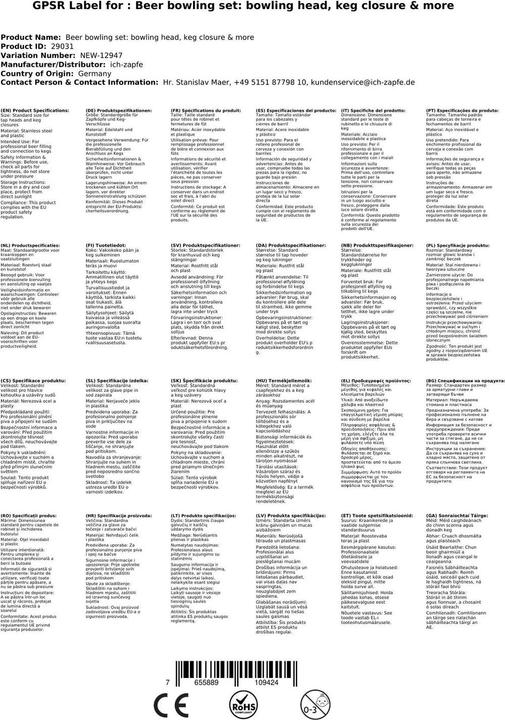 Image du produit Ich-zapfe Bierzapfanlagen-Set: Zapfkopf, Keg-Verschluss & mehr