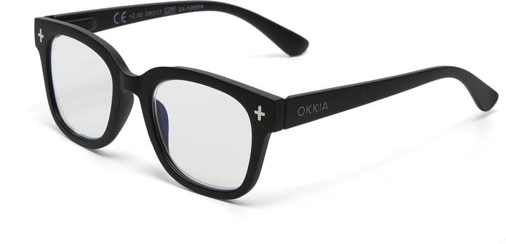 Produktbild Okkia Bildschirmbrille Giovanni Black, +0,0