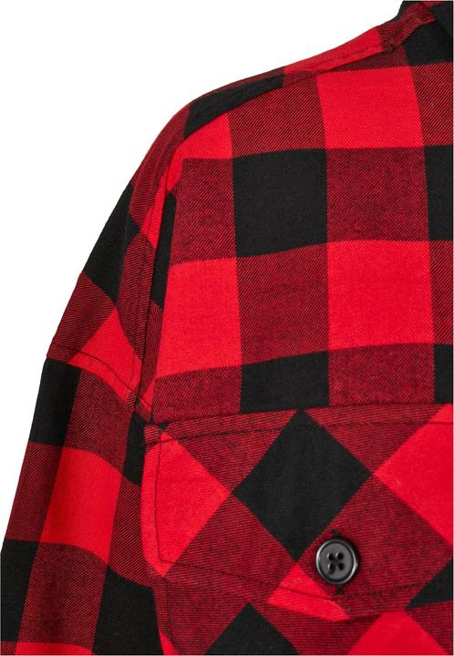 Produktbild Urban Classics Ladies Short Oversized Check Shirt (XL)