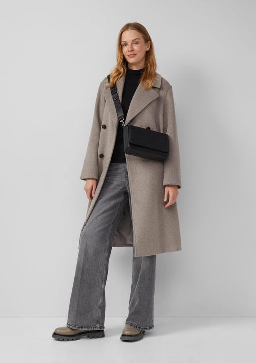 Produktbild s.Oliver Tasche Hobo-Bag in Leder-Optik mit Magnetknopf und längenverstellbarem Gurt
