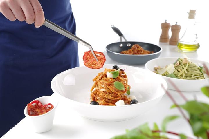 Produktbild Hendi Pinzette Gebogen Edelstahl