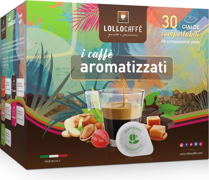 Produktbild Lollo Caffè Kaffeepads Aroma Ginseng (30 Pads) (30 x Port.)