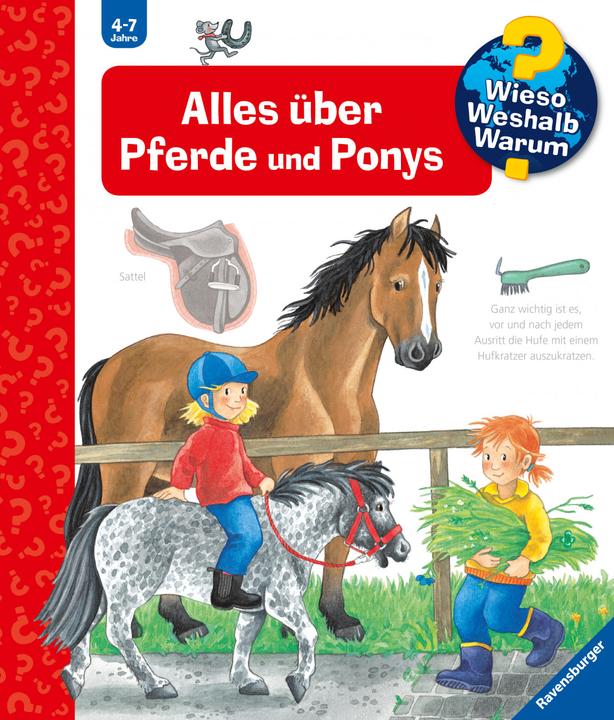 Actual product image Ravensburger Alles über Pferde und Ponys (German, Andrea Erne, Irmgard Eberhard, 2011)