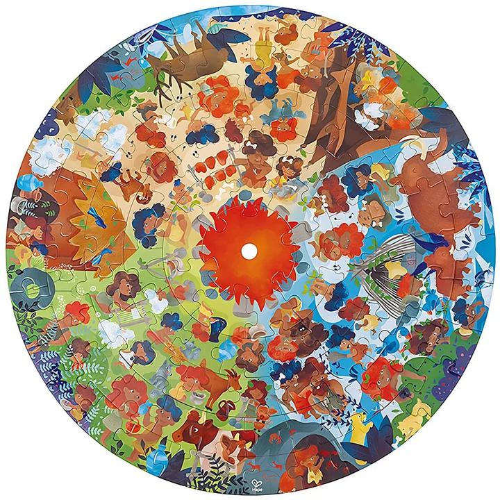 Produktbild Hape Puzzle Steinzeit (100 Teile)