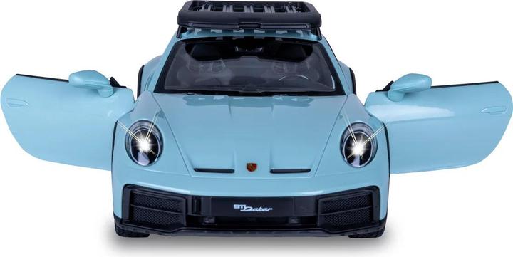 Image du produit Jamara Porsche 911 Dakar 1:14 grün schattiert 2,4GHz Tür manuell