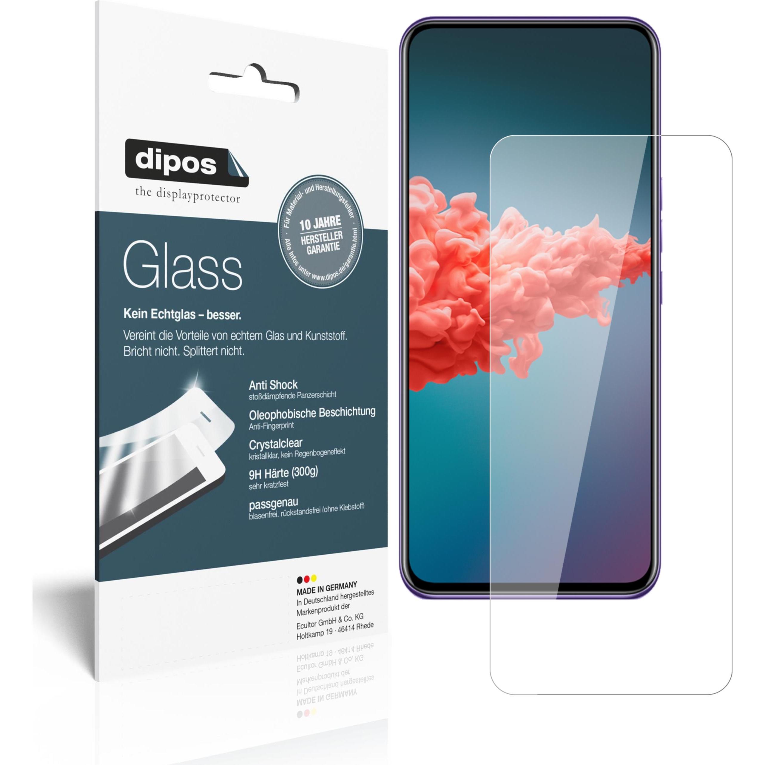 Dipos Displayschutz Anti-Shock (2 Stück, ZTE A20 5G), Smartphone Schutzfolie, Transparent