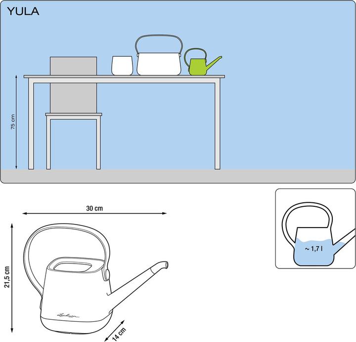 Produktbild Lechuza Yula (1.70 l)