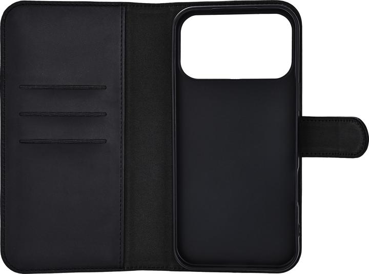 Produktbild Deltaco Wallet case for iPhone 17 Pro Max, stand function, black (Apple iPhone 17 Pro Max)