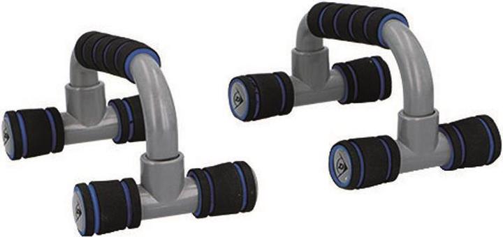 Actual product image Dunlop - Liegestützstangen 2 Stück (blau)