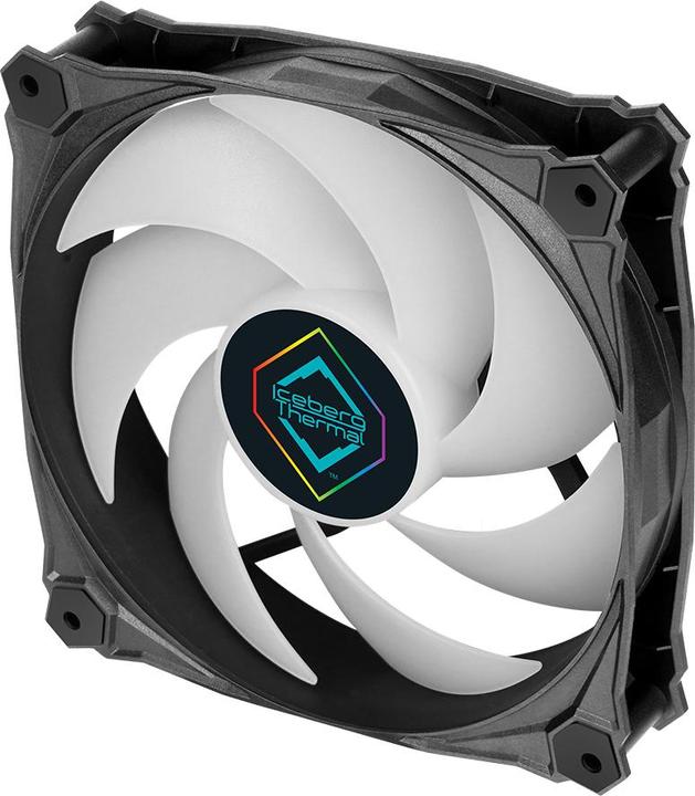 Produktbild Iceberg Thermal IceGALE ARGB Gen2.0 -120 mm Black (3er Pack) (120 mm, 3 x)