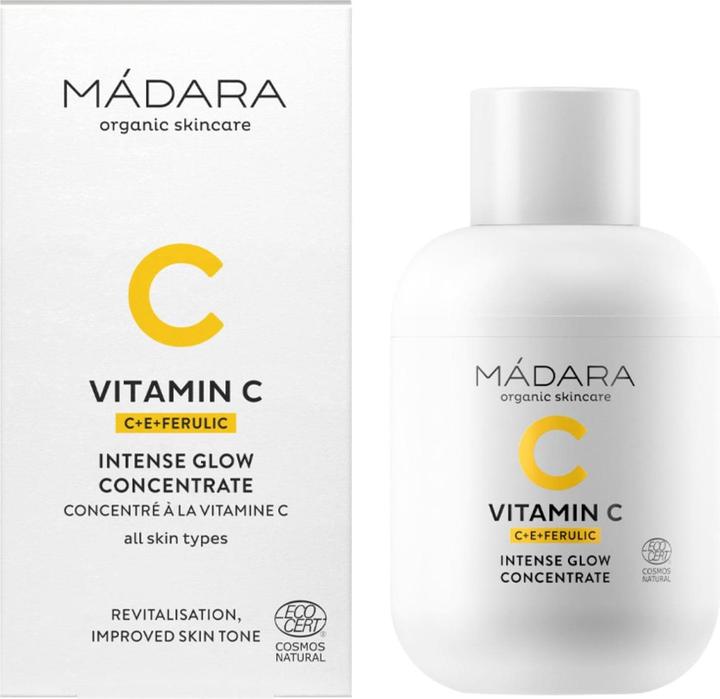 Madara Vitamin C Intensive Glow Concentrate - Concentré d'éclat intense (30 ml)