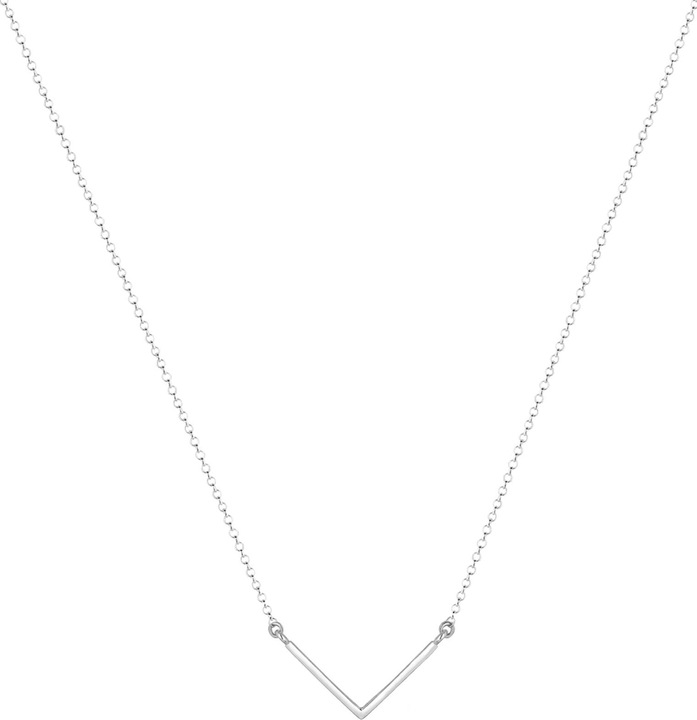 Elli Dreieck, Geo, V-Kette (925 Sterling Silber, 45 cm)