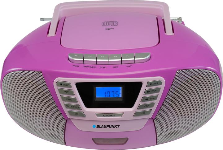 Immagine prodotto Blaupunkt Stereo Portatile Con Lettore CD Per Bambini | B 120 (FM, PLL, Bluetooth)
