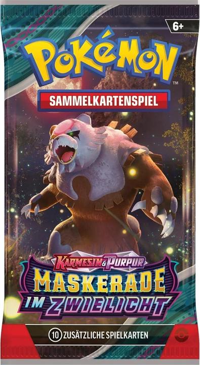 Produktbild Pokémon Pokemon Maskerade im Zwielicht Booster Pack (Deutsch, Booster Pack)