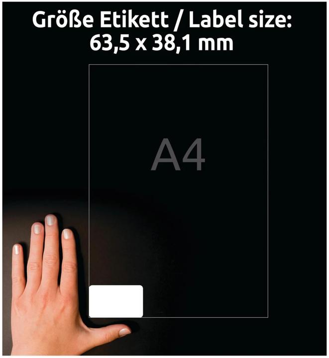 Actual product image Avery Address labels