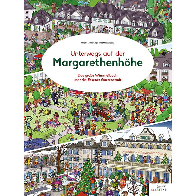 Unterwegs auf der Margarethenhöhe, Kinderbücher von Jesse Krauss, Melanie Kemner, Michael Flachmann