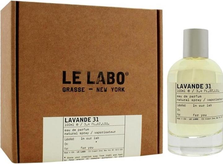 Actual product image Le Labo Lavande 31 by Unisex 3.4 Oz EDP Spray (Eau de parfum, 100 ml)