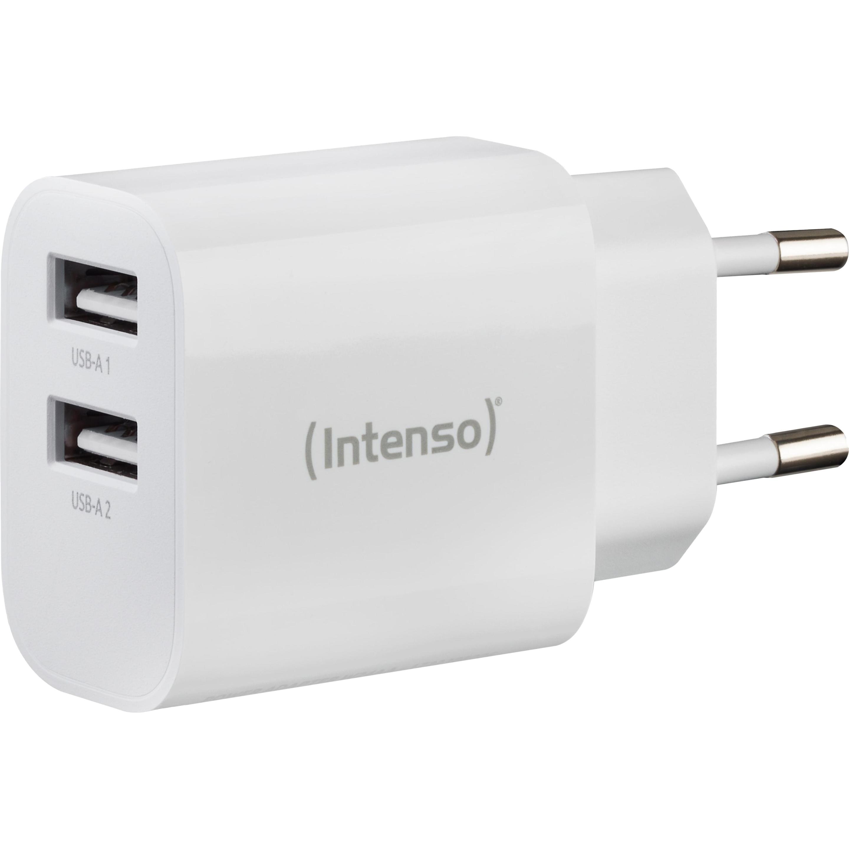 Thumbnail - Intenso POWER ADAPTER 2XUSB-A/7802412 (24 W), USB Ladegerät, Weiss