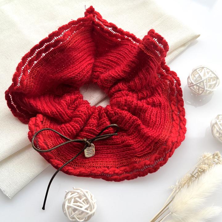 Image du produit Avizar Haargummi mit gestricktem Muster Cornelia (Élastiques à cheveux)