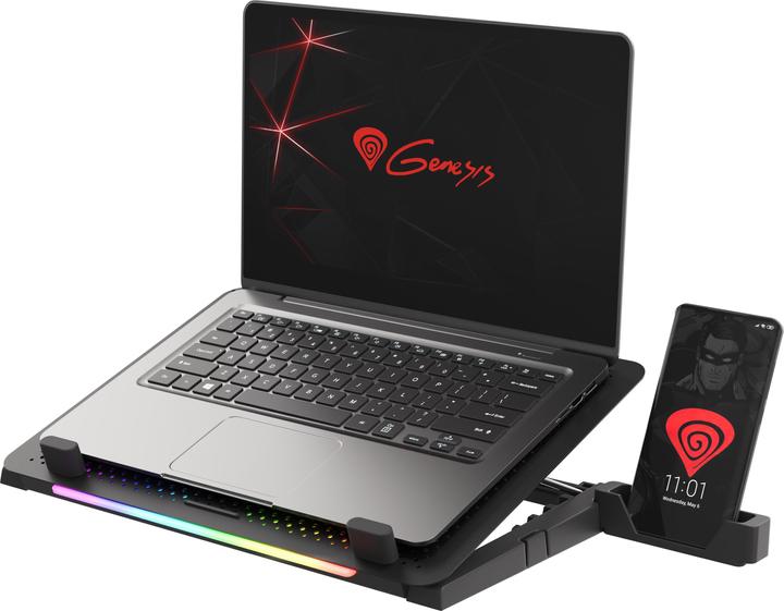 Image du produit Genesis Pad de refroidissement Oxid 450 pour ordinateur portable (15,6 pouces)