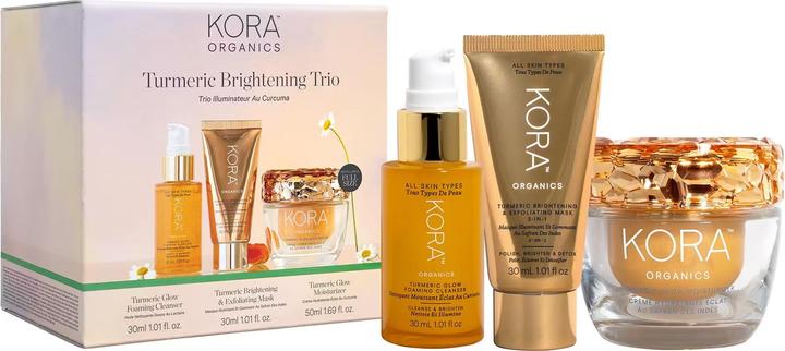 Produktbild Kora Turmeric Brightening Trio Gift Box (Rasierset)