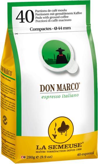 Produktbild La Semeuse Don Marco espresso italiano (40 x Port.)